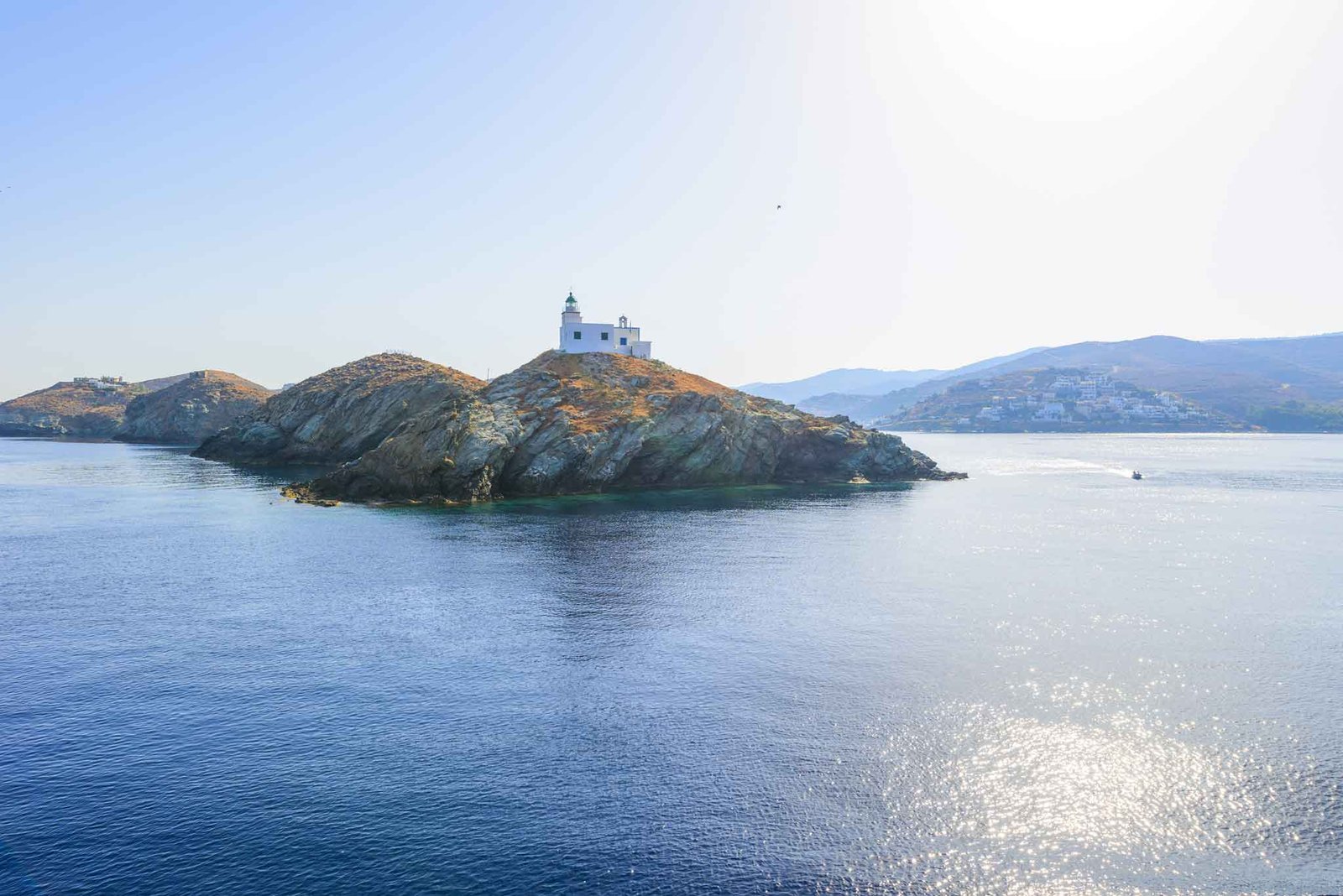 Coastal view of Kea (Tzia), Greece